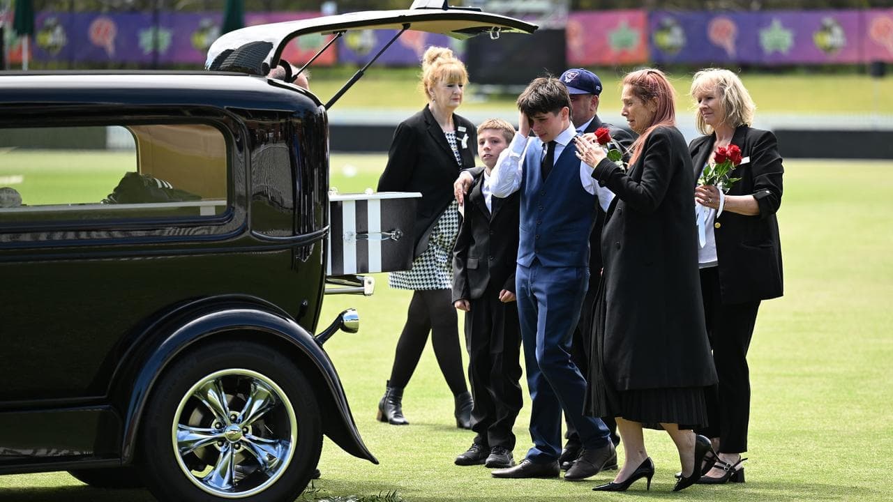 'Well played, son': tears as teen cricketer farewelled