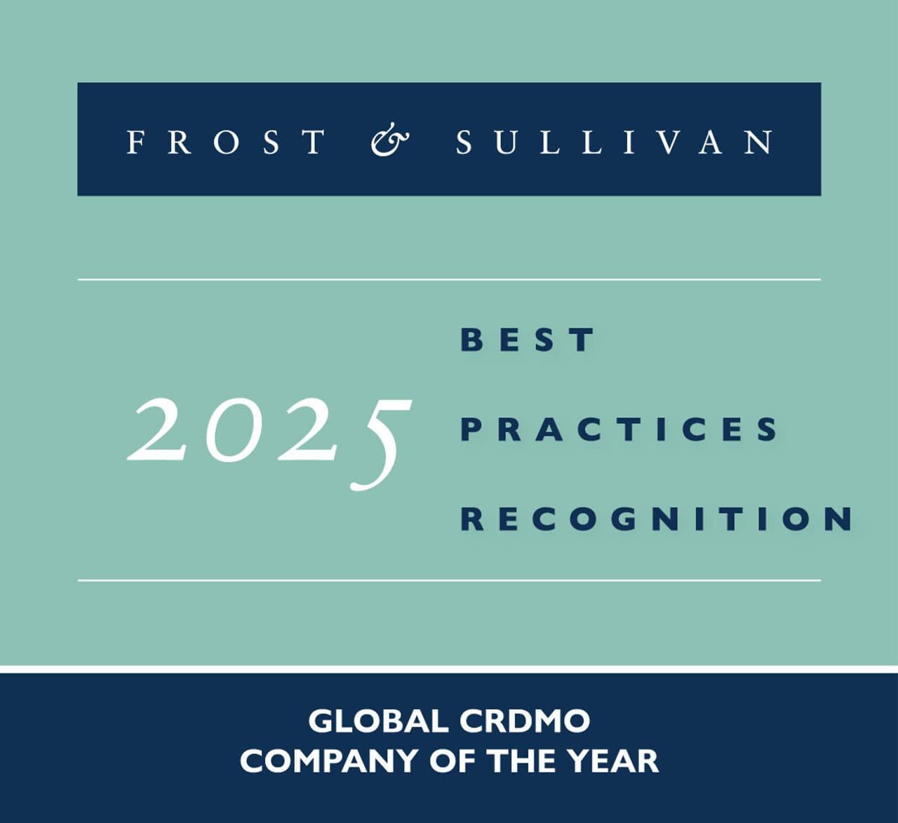 WuXi AppTec Receives Frost & Sullivan's 2025 Global Company of the Year Recognition in the CRDMO Industry