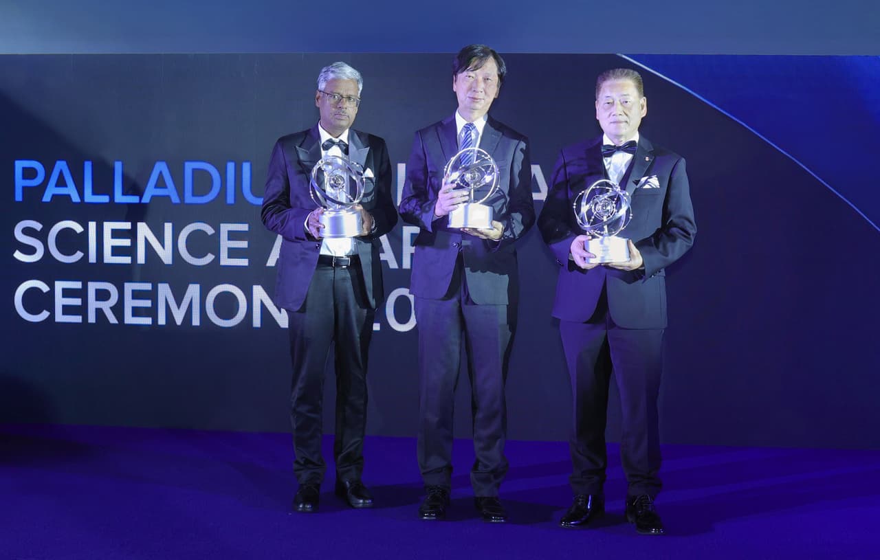 Palladium Global Science Award: Hong Kong Hosts Ceremony Honoring the Most Innovative Palladium-Based Technologies