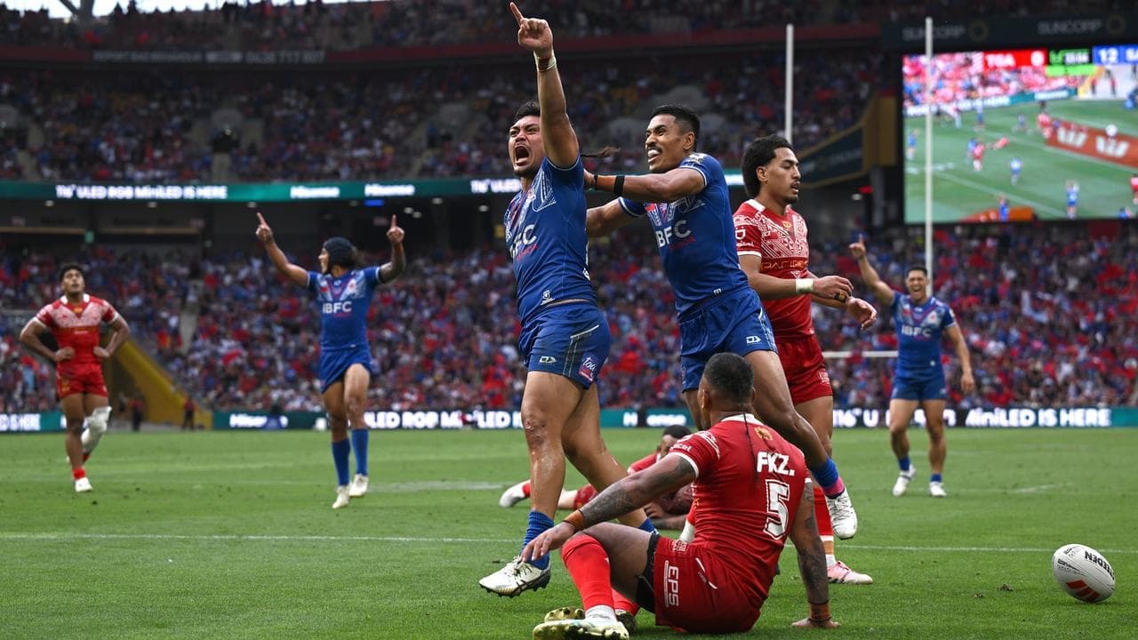 Sydney to host Tonga-Samoa World Cup blockbuster