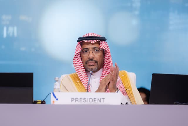 Saudi Minister of Industry and Mineral Resources, Bandar bin Ibrahim Alkhorayef, Elected President of the 21st UNIDO General Conference