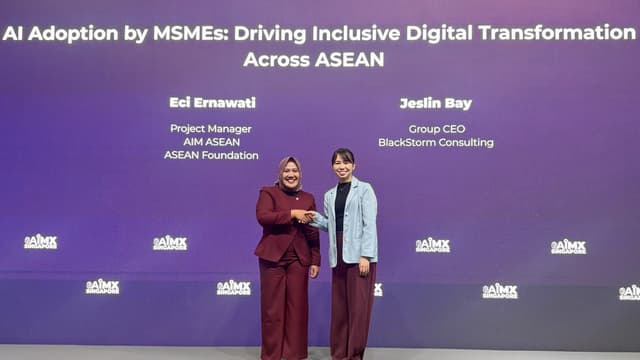 3,000 MSMEs in Singapore to Benefit from AI Advancement Training under the AI for MSME Advancement in ASEAN (AIM ASEAN) Programme