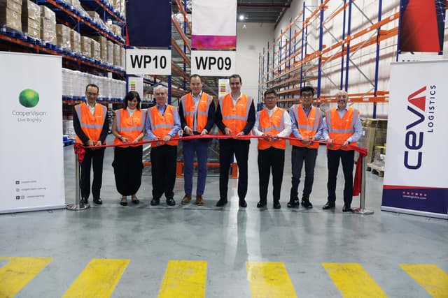 CooperVision Opens Regional Service Centre in partnership with CEVA Logistics to Accelerate Asia Pacific Growth.