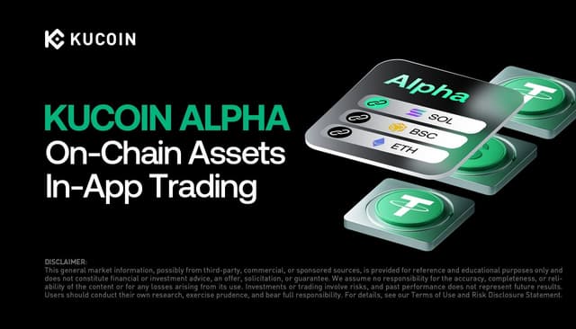 KuCoin Launches KuCoin Alpha: Enriching the Ecosystem with Seamless On-Chain Innovation