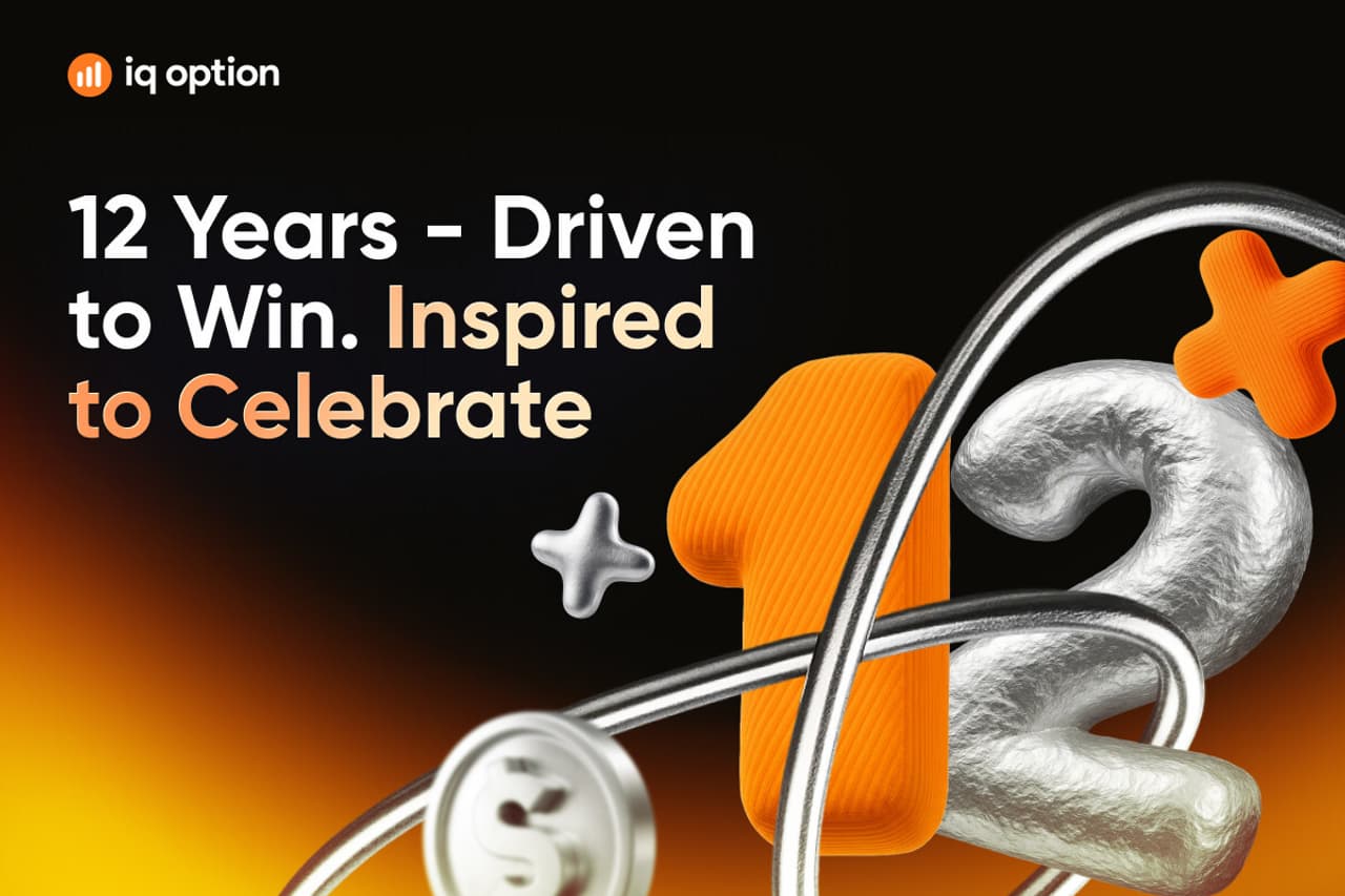 IQ Option Marks Its 12th Anniversary and Launches a $56,000 Tournament