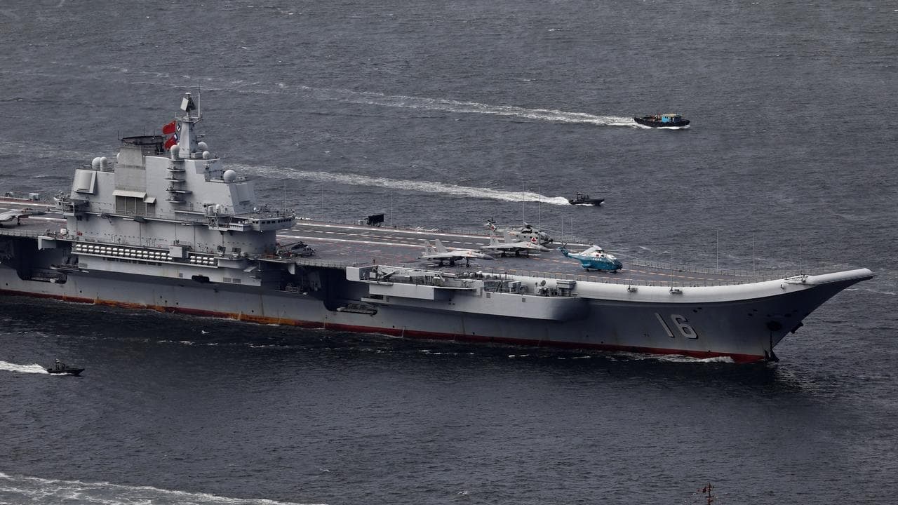 Chinese carrier 'conducting air operations' near Japan