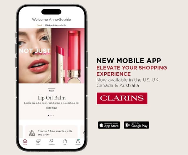 Clarins launches its mobile app to elevate its customer relationship, in partnership with Merkle