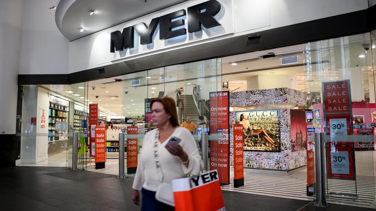 Myer pumps up sales ahead of Topshop Australia return