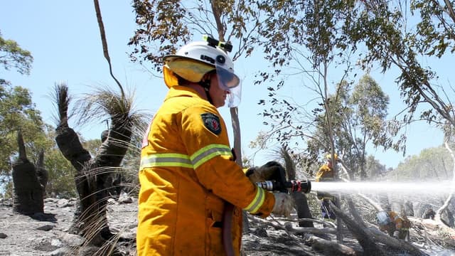 Firefighters under the pump as bushfires threaten homes