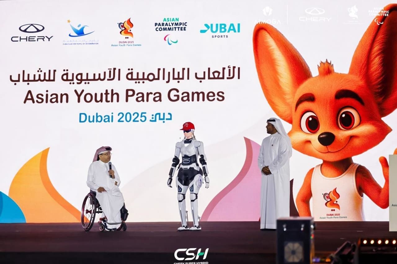 AiMOGA Robots Take the Stage at the 2025 Asian Youth Para Games Opening Ceremony--Marking the First Appearance of Chinese Robots in an International Para Sports Event