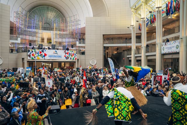 12TH ANNUAL WINTERNATIONAL EMBASSY SHOWCASE DRAWS 8,000 GUESTS