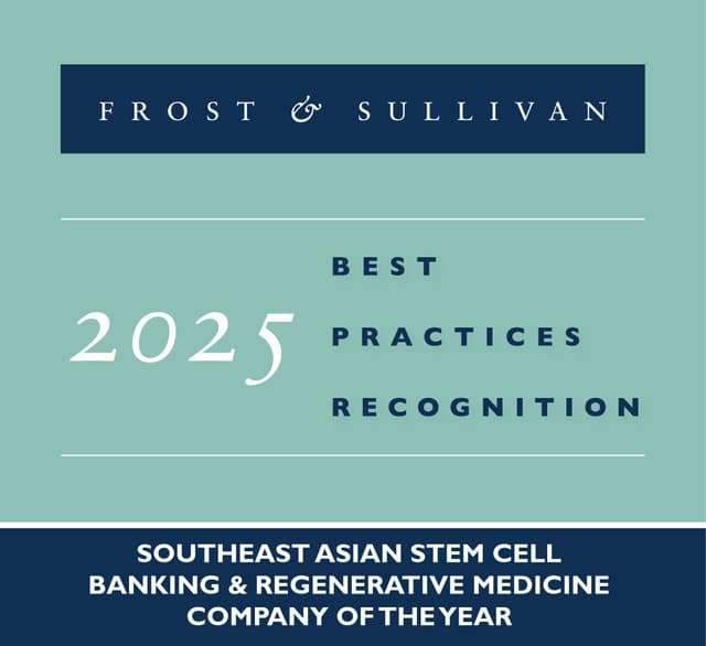 MEDEZE Receives Frost & Sullivan's 2025 Southeast Asia Company of the Year Recognition for Leadership in Stem Cell Banking and Regenerative Medicine