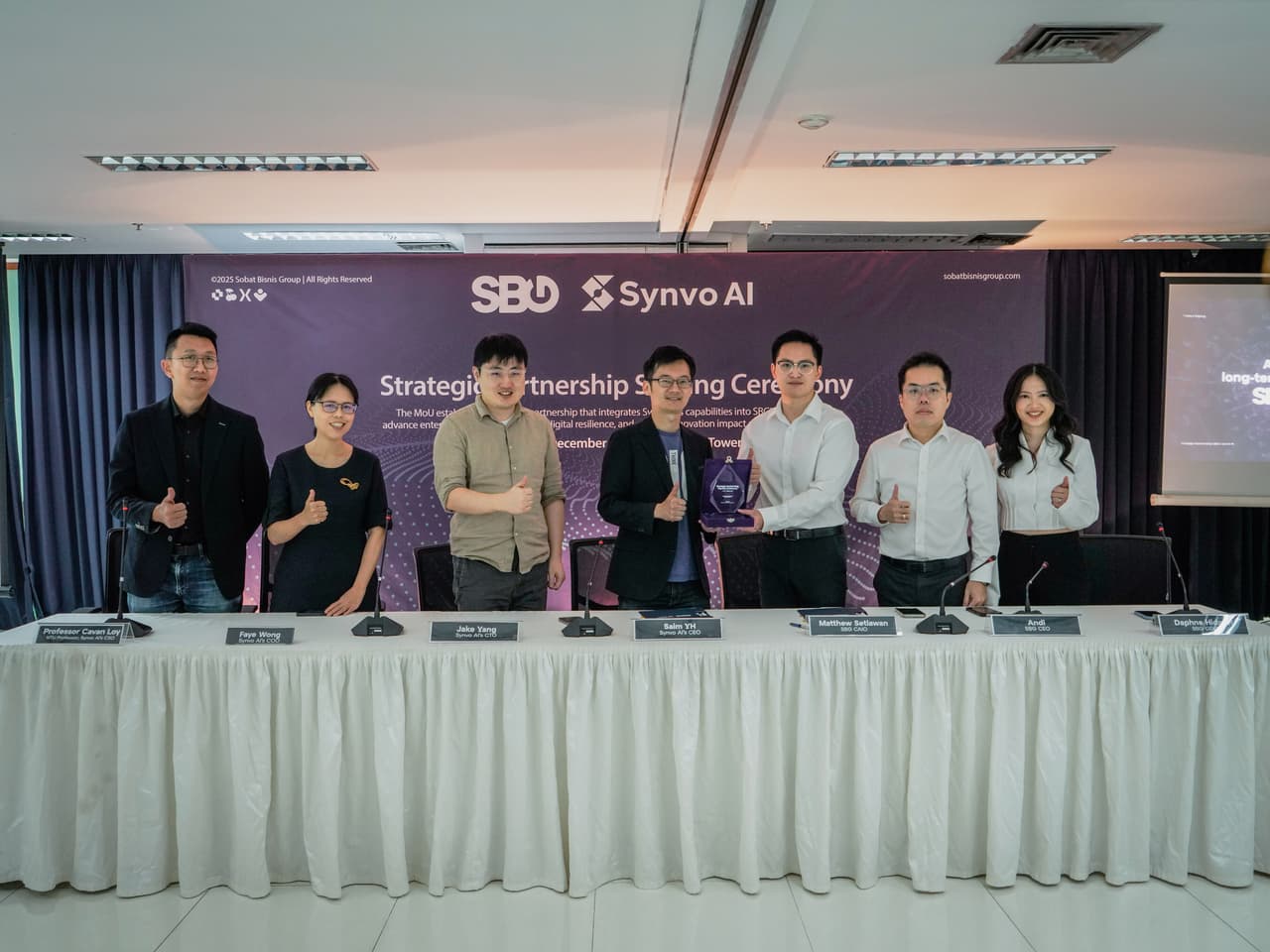 Synvo AI and Sobat Bisnis Group (SBG) Forge Strategic Partnership to Bring Secure, Context-Aware Enterprise AI to Indonesia and Southeast Asia