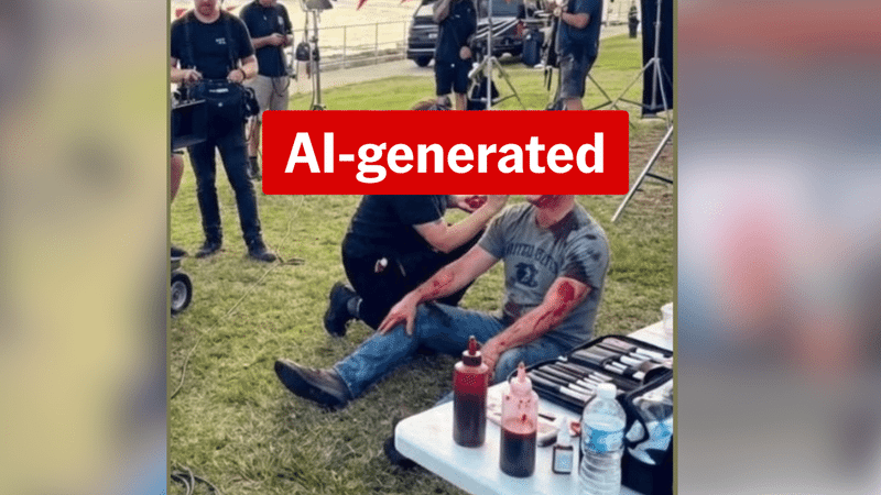 AI image pushes Bondi Beach attack conspiracy