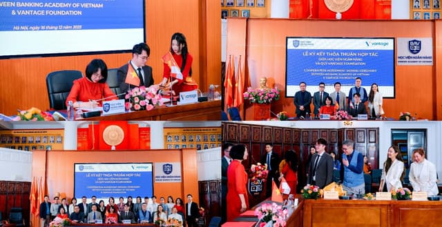 Banking Academy of Vietnam and Vantage Foundation Formalised Strategic Partnership to Advance Financial Education