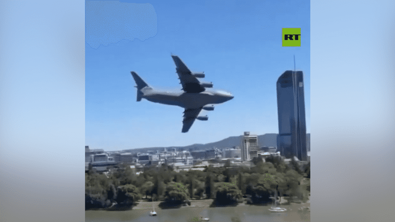 Video shows Brisbane flyover, not US forces seizing Venezuelan gold