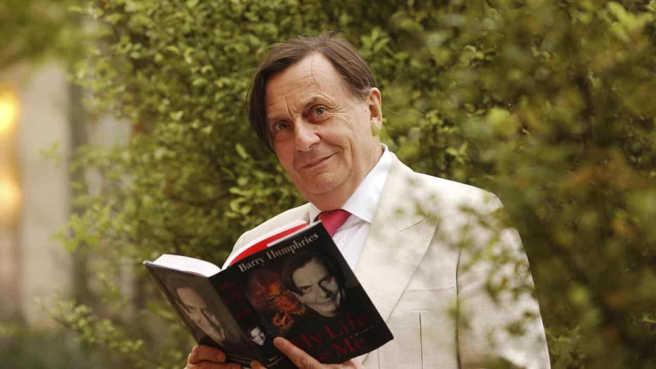 Opera House curtain call for luminary Barry Humphries