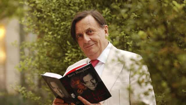 Opera House curtain call for luminary Barry Humphries