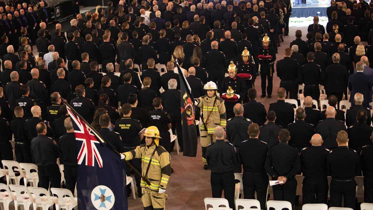 Lost Qld firefighter remembered as 'pillar of strength'