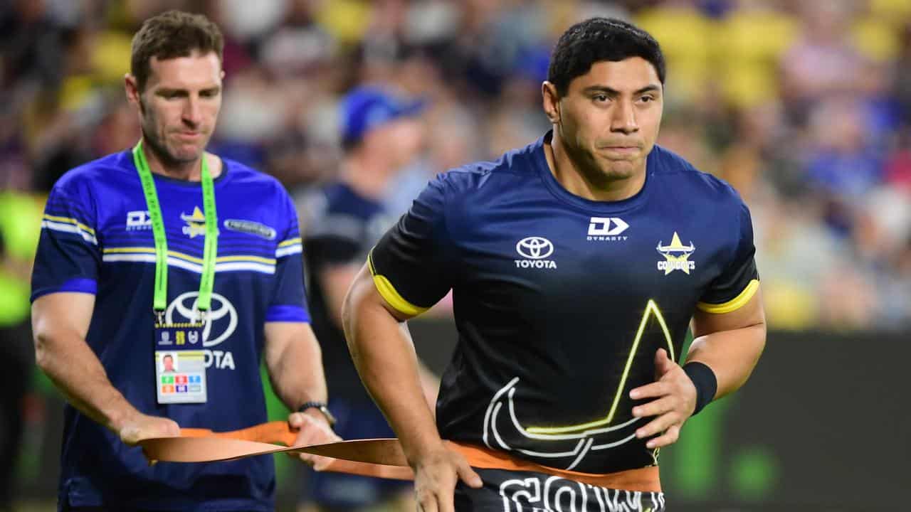 Taumalolo's Cowboys return put on ice for another week