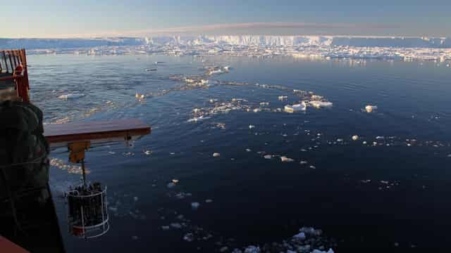 Climate change slowing Antarctica's deep, dense waters