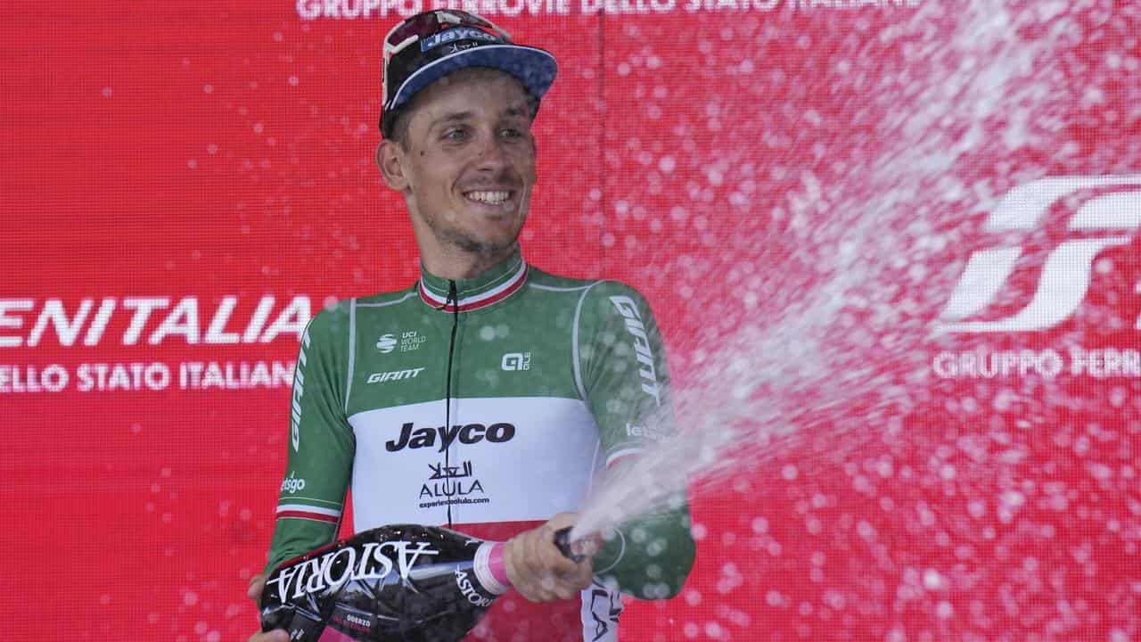 Big Giro day for Aussie team Jayco, birthday boy Thomas