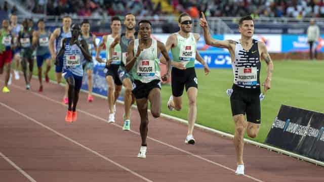 Diamond League podium finishes for Hoare and Bisset