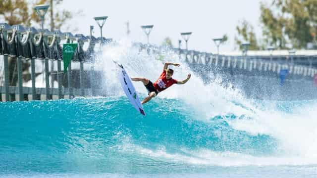 Queenslander Ewing bows out in Surf Ranch Pro semis