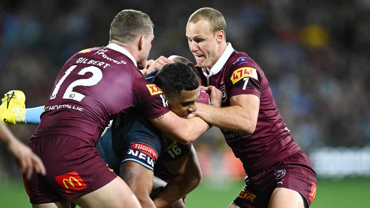 Gilbert dislocates shoulder in Queensland's Origin win