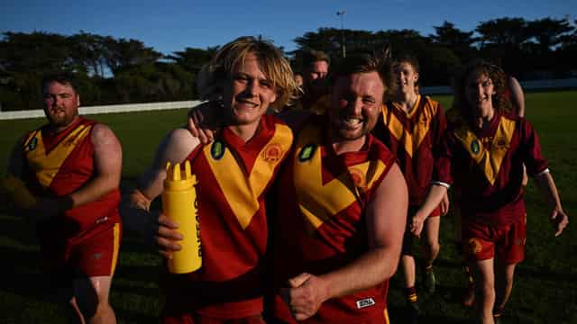 King Island footy keeps community kicking