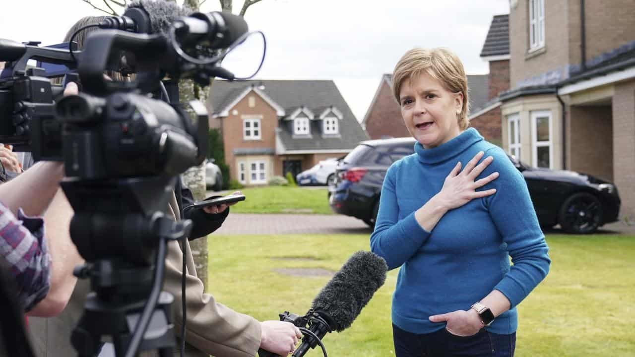 Scottish leader won't suspend Sturgeon after arrest