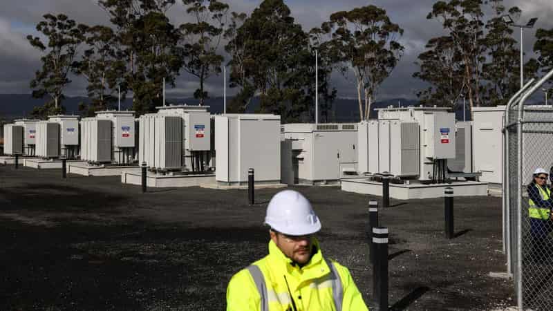 Big battery opens at retired coal-fired power site