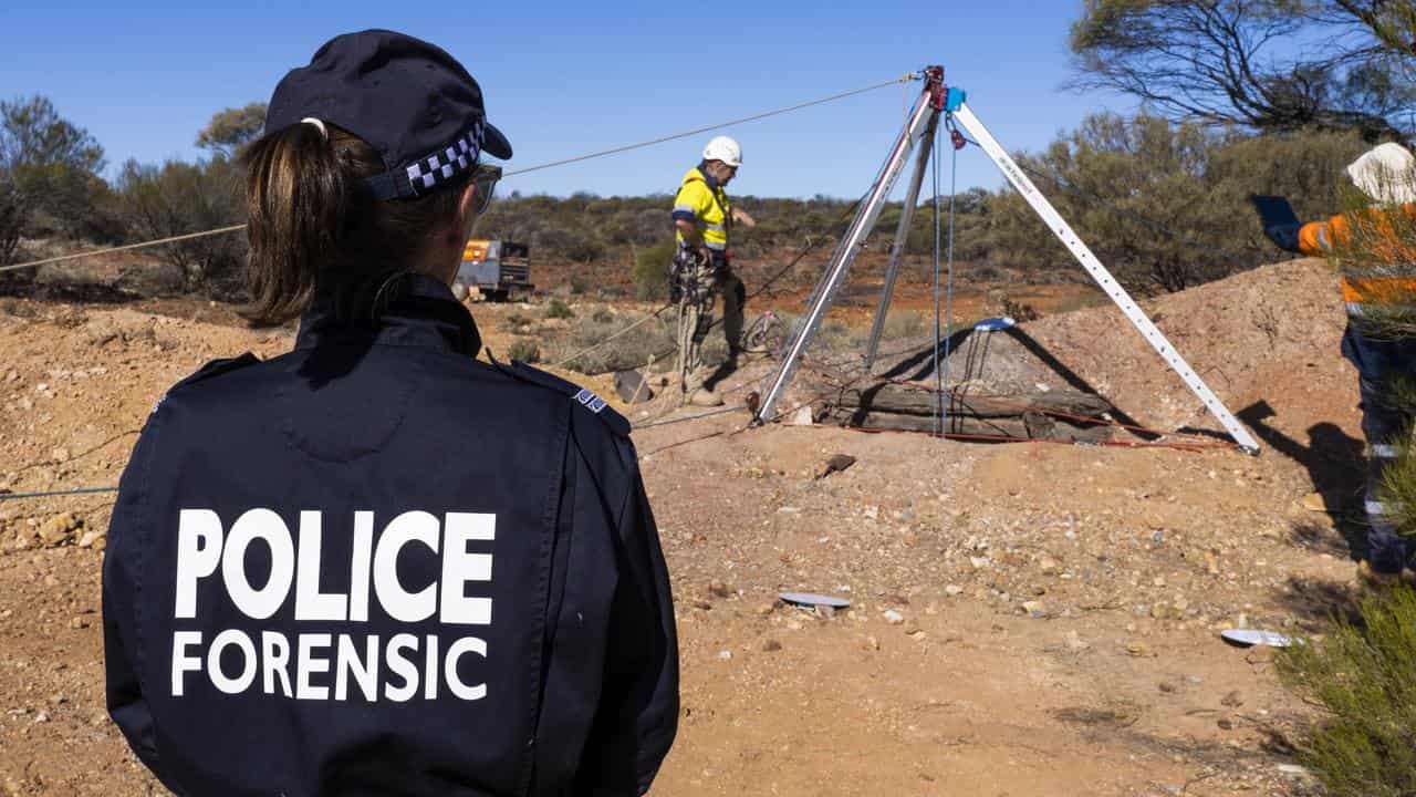 Fresh forensic search in mineshaft murder probe