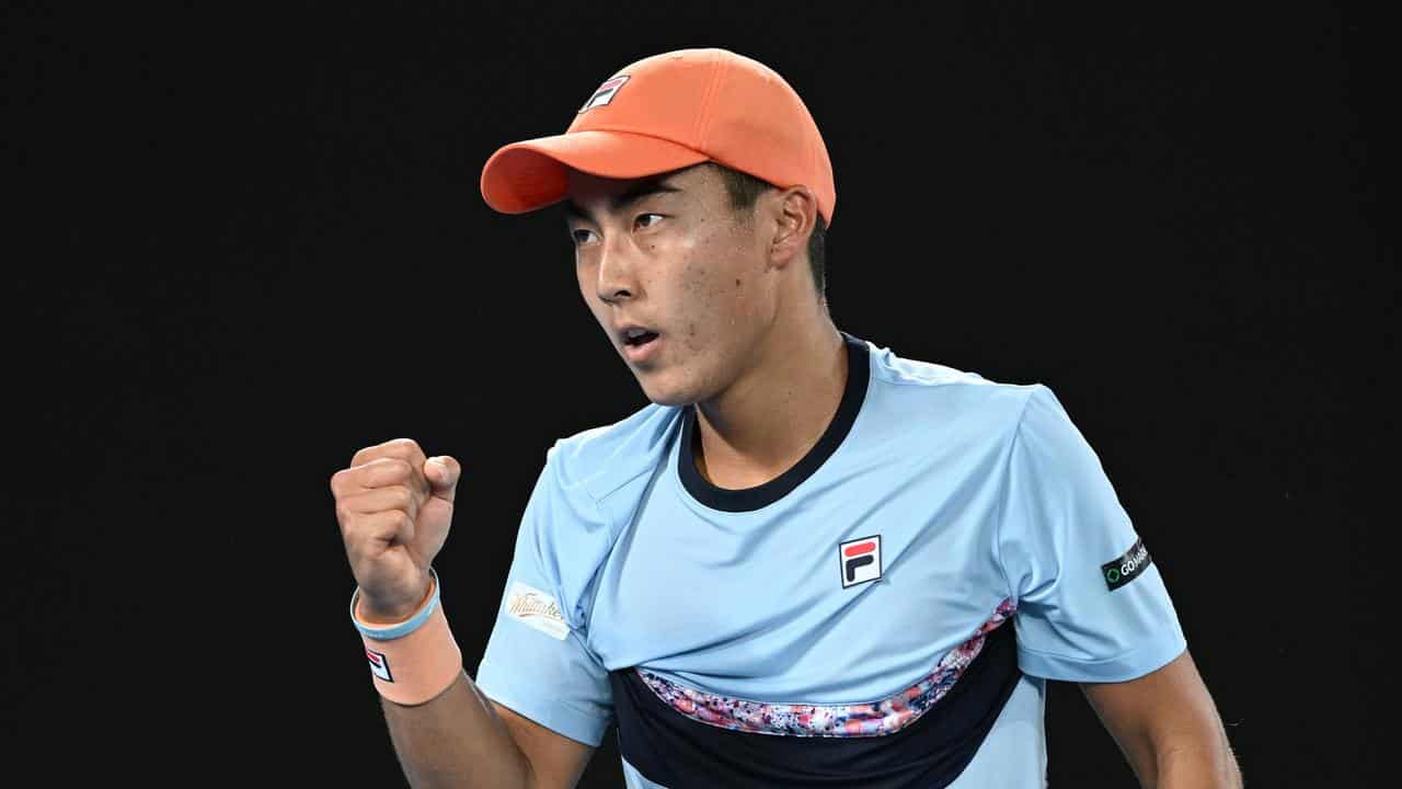 Hijikata, Thompson set up all-Aussie grass-court semi