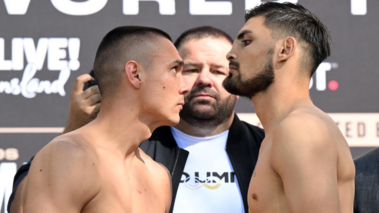 Tszyu's final warning to Ocampo after fiery weigh-in