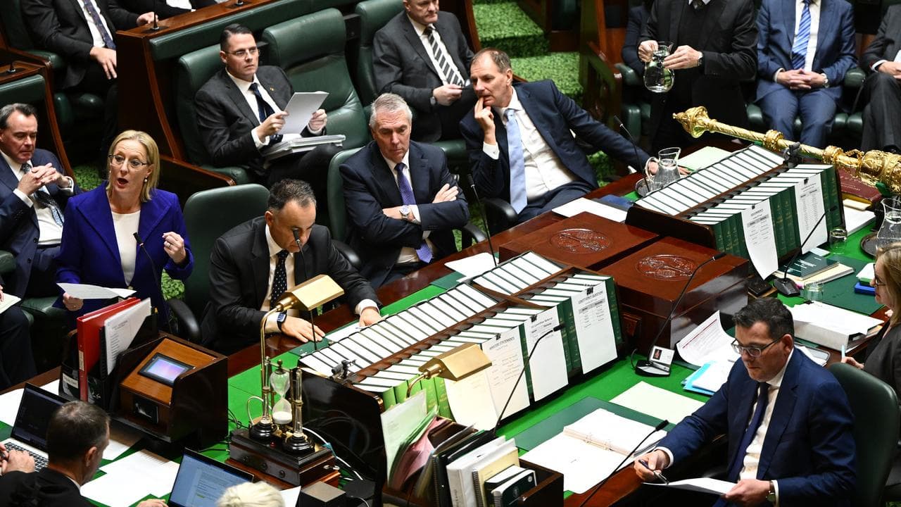 Vic premier refuses to apologise for 'halfwit' jibe