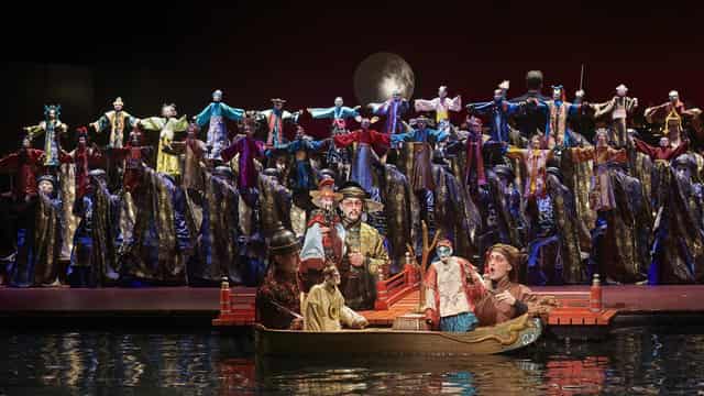 Puppet opera on water features in Adelaide Festival