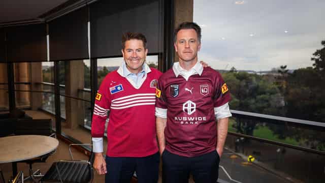 NSW makes Qld premier's day hoisting Maroon's colours