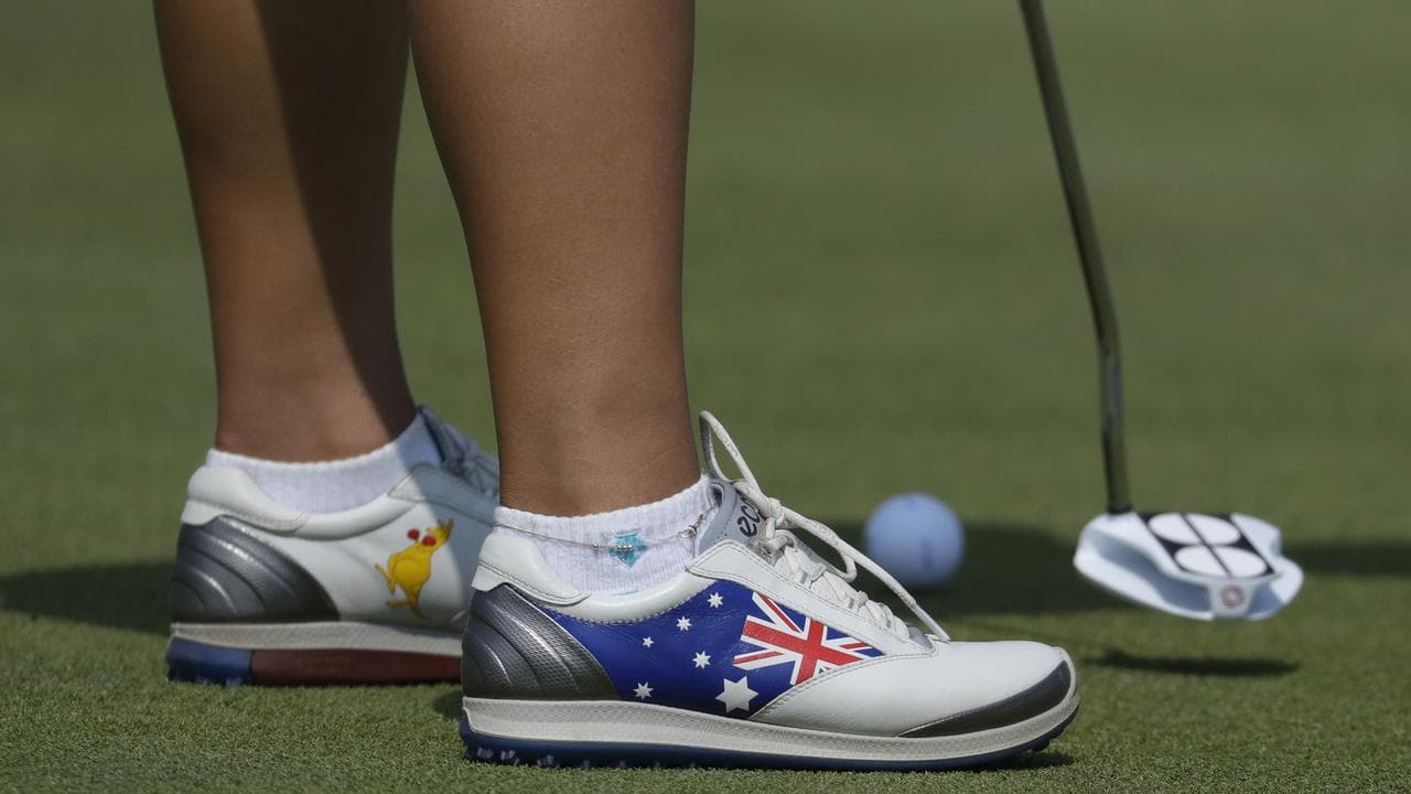 Australian Kirsten Rudgeley in contention at LET event