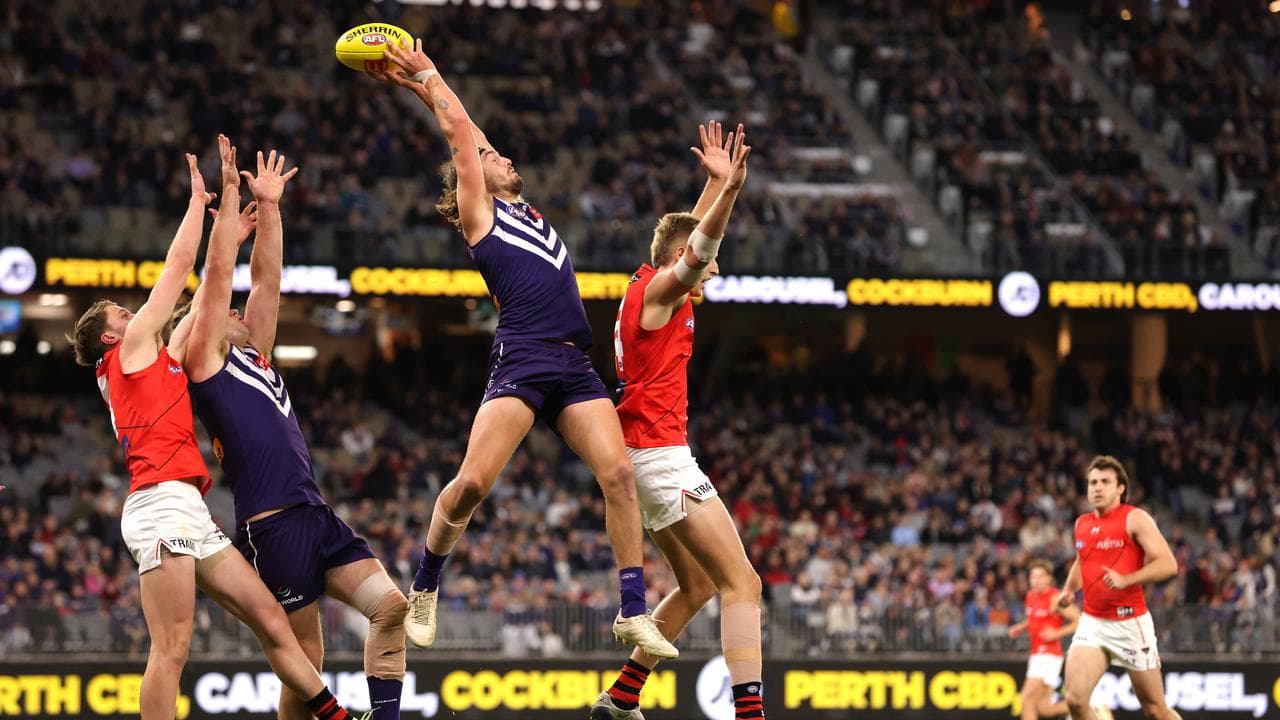 Luke Jackson boots three as Dockers beat Bombers