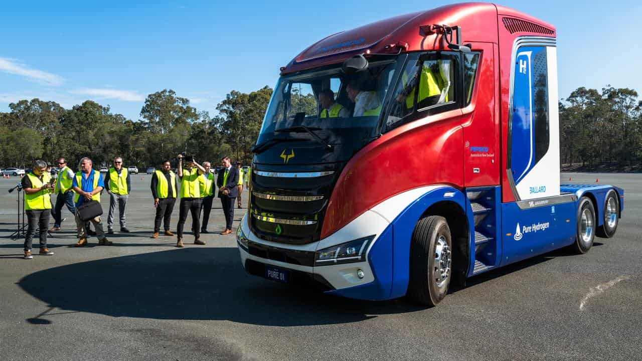 Hydrogen-powered trucks primed to roll out in Australia