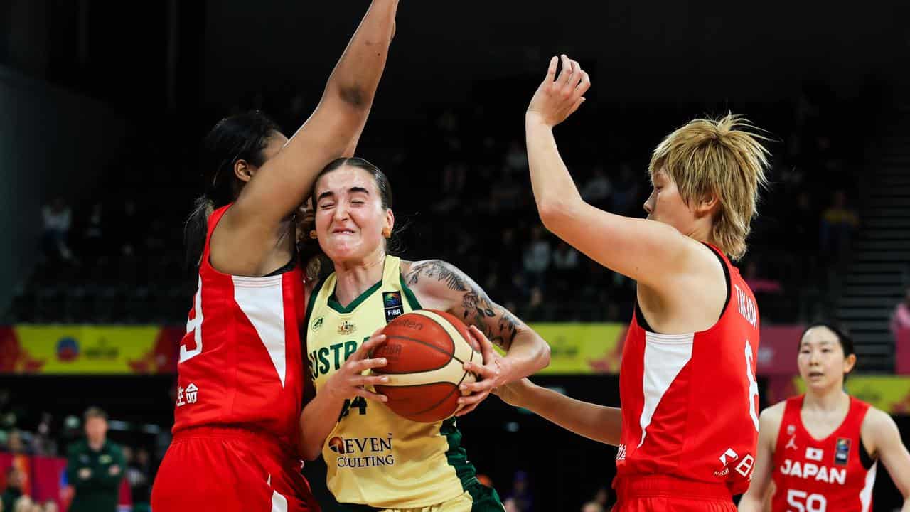 Opals lose to hot-shooting Japan in Asia Cup basketball