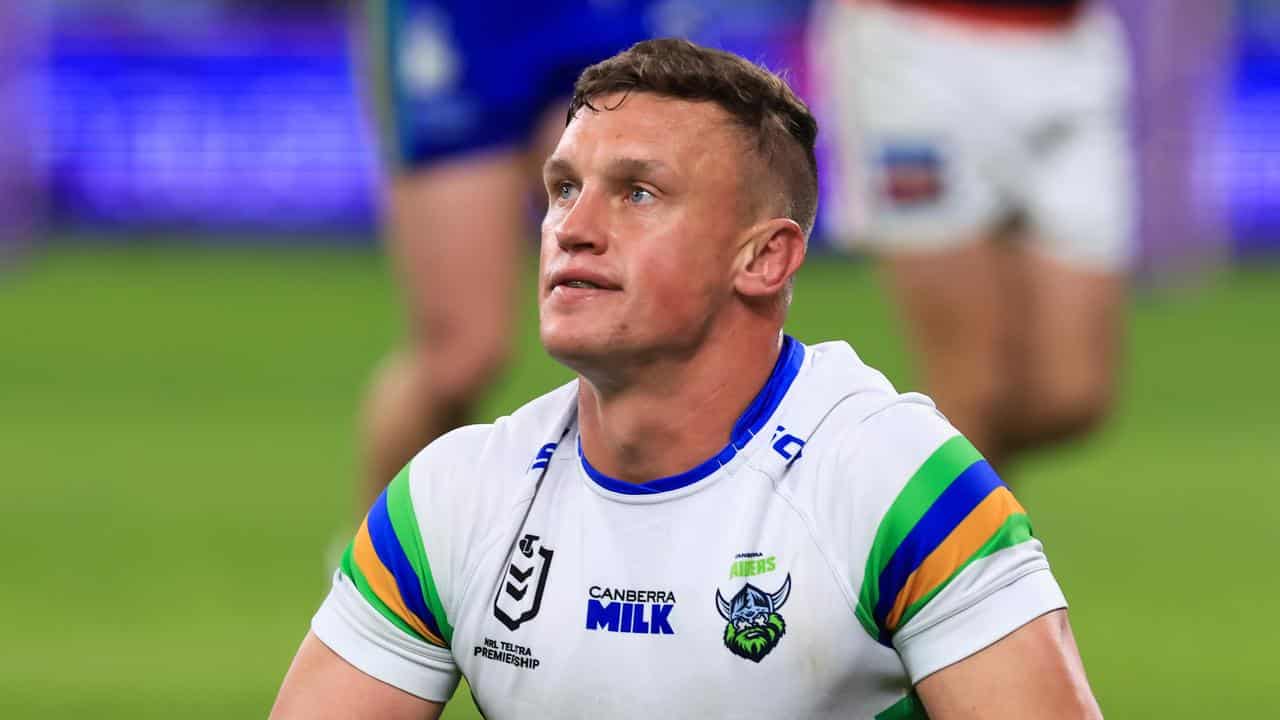 Door slightly ajar for Raider Wighton's Origin return