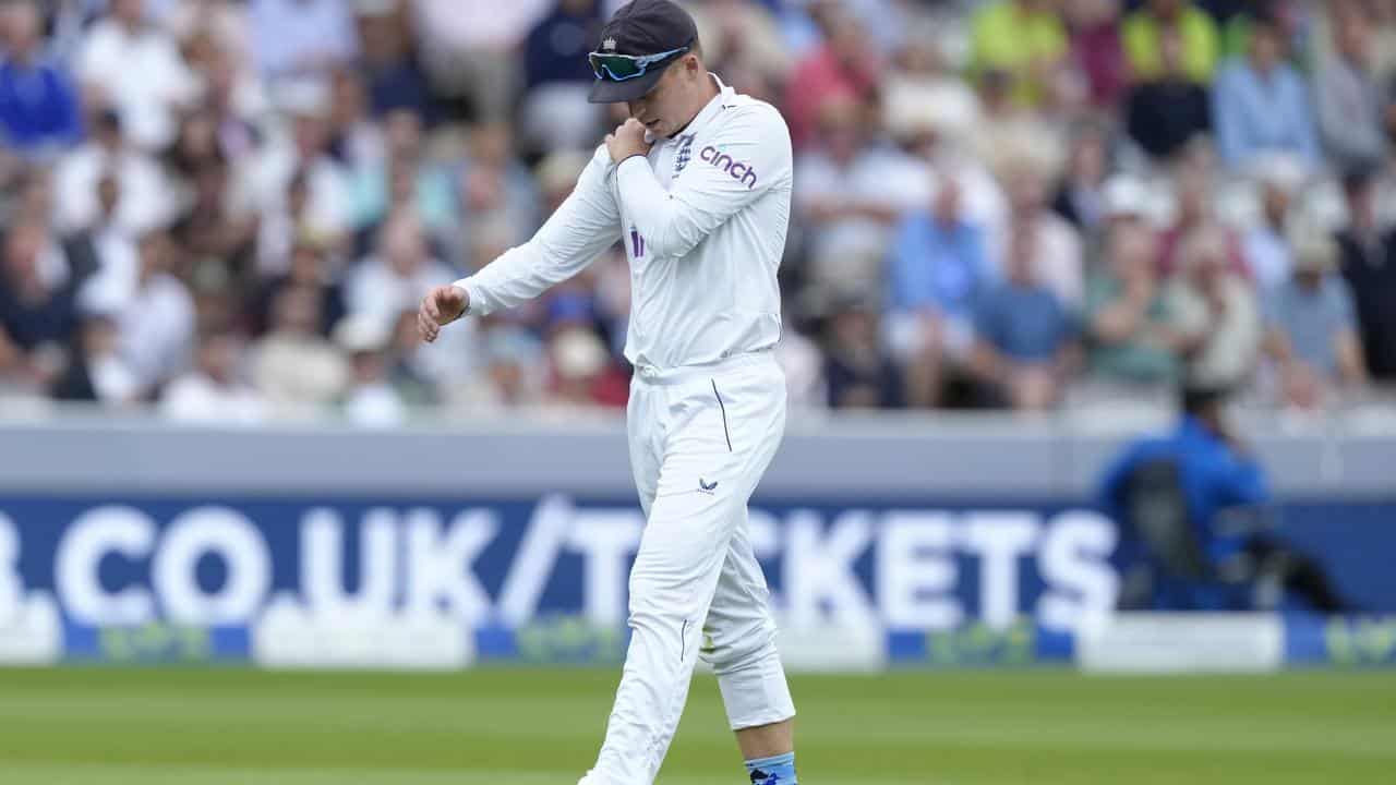 England hit out at Ashes umpires after Pope injury