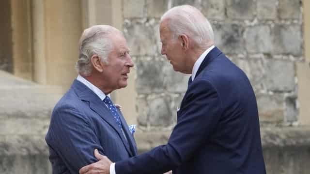 Biden meets King Charles, PM Sunak ahead of NATO summit