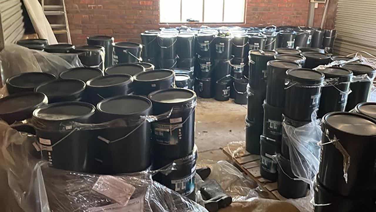 Police unearth largest Australian seizure of ketamine