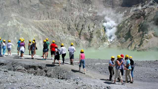 'No good skin left': Aussie's NZ volcano ordeal