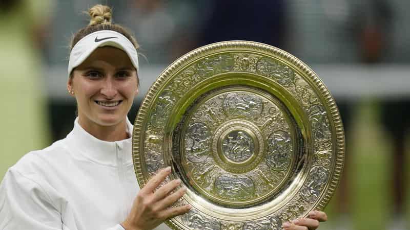 Vondrousova earns shock Wimbledon triumph over Jabeur