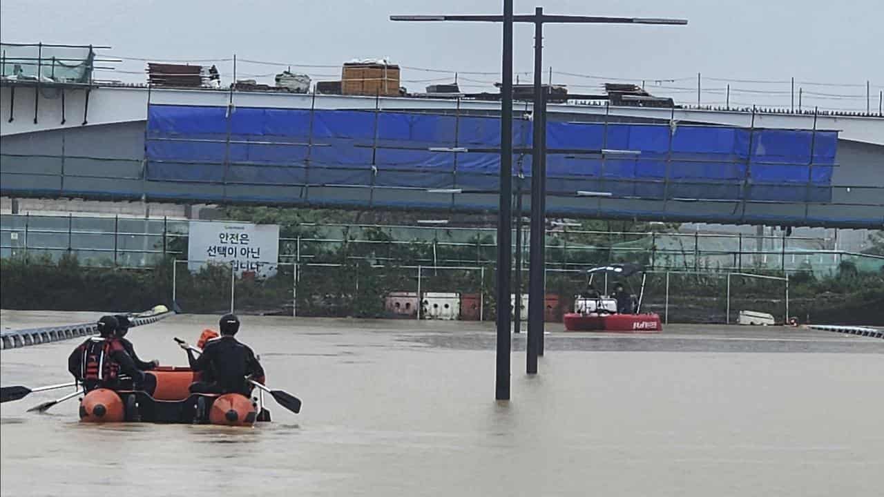 South Korea flood toll rises, eight bodies in underpass