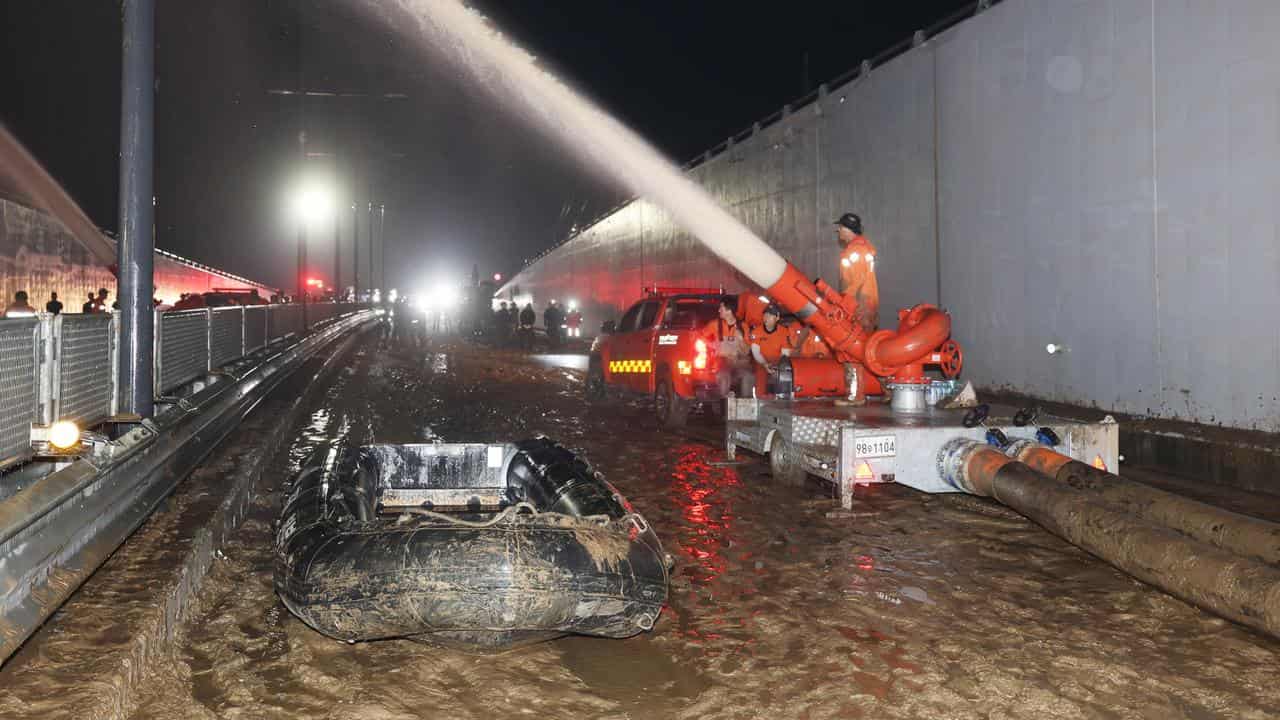 South Korea flood toll hits 39, Yoon blames officials